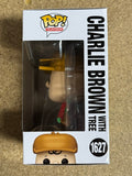 Funko Pop! Television Charlie Brown With Christmas Tree #1627 Peanuts 2024