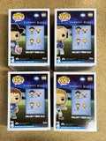 Funko Pop! Movies Varsity Blues Billy Bob, Coach Kilmer, Mox & Charlie Tweeder Complete Set Of 4