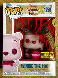 Winnie The Pooh Flocked Funko Pop! #1250 With Horror Custom Meraki Art Work