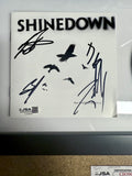Shinedown Complete Band (Brent Smith) Signed Sound Of Madness Framed CD With JSA COA