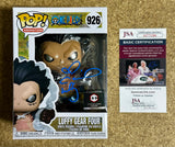 Colleen Clinkenbeard Signed Gear Four Luffy Funko Pop! #926 One Piece Exclusive With JSA COA