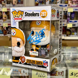 Casey Hampton Signed NFL Pittsburgh Steelers Santa Funko Pop! #287 With JSA COA