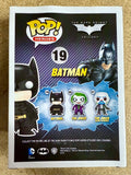 Christian Bale Signed DC Batman Dark Knight Trilogy Vaulted Funko Pop! #19 With JSA COA