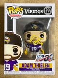 Adam Thielen Signed 2019 NFL Minnesota Vikings Funko Pop! #127 With JSA COA