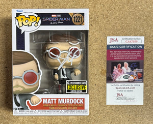 Charlie Cox Signed Marvel Matt Murdock Daredevil Funko Pop #1221 With JSA COA