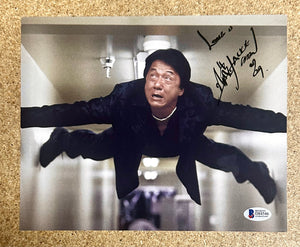 Legendary Actor Jackie Chan Signed Rush Hour 2 8x10 Photo With Beckett (BAS) COA