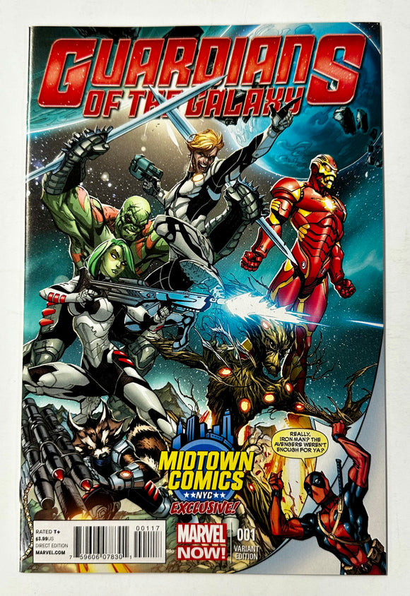 Guardians Of The Galaxy Vol 3 #1 Midtown NYC J Scott Campbell Exclusive Variant