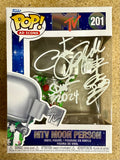 Zakk Wylde Signed MTV Black Label Society Moon Man Funko Pop! #201 With JSA COA