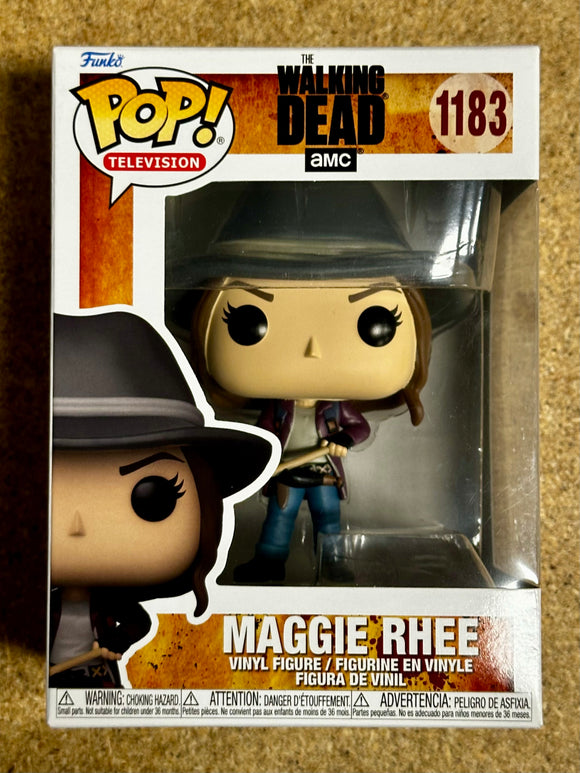 Funko Pop! Television Maggie Rhee #1183 AMC The Walking Dead 2017 Vaulted