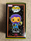 Funko Pop! Marvel Black Light Star-Lord #1240 2023 GOTG Vol. 3 Target Exclusive