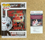 Ari Lehman Signed Jason Voorhees Friday The 13th Funko Pop! #01 With JSA COA