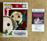 Charlotte Flair Signed WWE Vaulted 2019 Funko Pop! #62 With JSA COA