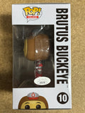 Kirk Herbstreit Signed NCAA Brutus Buckeye #10 Ohio State Funko Pop JSA COA