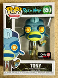 Funko Pop! Animation Tony #650 Rick And Morty Vaulted GameStop 2019 Exclusive