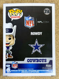 Jaydon Blue Signed NFL Dallas Cowboys Mascot Rowdy Funko Pop! #314 With JSA COA