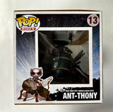 Funko Pop! Marvel Ant-Man With Ant-Thony #13 2015 Vaulted Scott Lang (Box Dmg)
