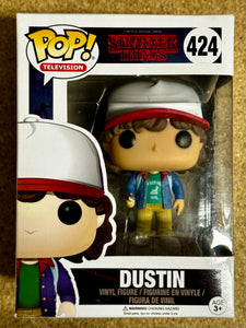 Funko Pop! Television Dustin Henderson With Compass #424 Stranger Things 2016