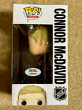 Connor McDavid Signed NHL Edmonton Oilers 2021 Funko Pop! #75 With PSA COA