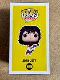 Joan Jett Signed & Joan Jett The Blackhearts Vaulted Funko Pop #265 With JSA COA