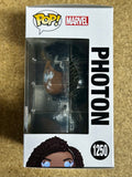 Funko Pop! Marvel Glow Photon #1250 The Marvels 2023 PX Previews Exclusive