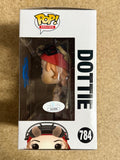 Geena Davis Signed Dottie Funko Pop! #784 A League Of Their Own With JSA COA