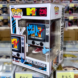 Taylor Gang Wiz Khalifa Signed 2024 MTV Funko Pop #236 With JSA COA