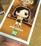 Aubrey Plaza Signed April Ludgate Parks & Rec Funko Pop! #502 With JSA COA