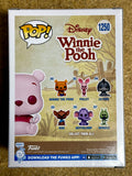 Winnie The Pooh Flocked Funko Pop! #1250 With Horror Custom Meraki Art Work