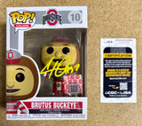 Cam Heyward Signed Defensive Line Ohio State Funko Pop! #10 With JSA COA