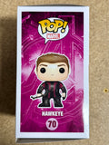 Jeremy Renner Signed Marvel Avengers Hawkeye Funko Pop! #70 With JSA COA