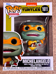 Funko Pop! Movies Michelangelo (Sausage Nunchucks) #1611 TMNT Ternage Mutant Ninja Turtles (1990)