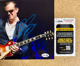 Joe Bonamassa Signed Blues Singer Songwriter Guitarist 8x10 Photo JSA COA