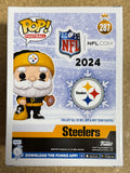 Rocky Bleier Signed NFL Pittsburgh Steelers Santa Funko Pop! #287 With JSA COA