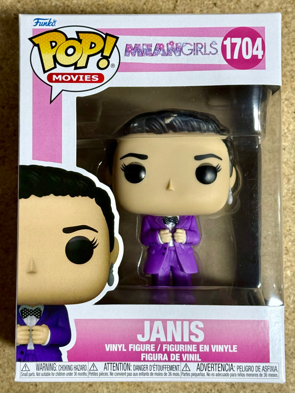 Funko Pop! Movies Janis In Purple Suit #1704 Mean Girls 2025 Lizzy Caplan