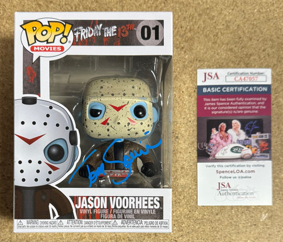 Tom Savini Signed Jason Voorhees Friday The 13th Funko Pop! #01 With JSA COA