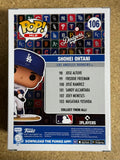 Funko Pop! MLB Shohei Ohtani #106 Los Angeles LA Dodgers Baseball 2024