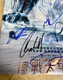 Pacific Rim Cast X12 Signed 11x14 Photo w/ PSA LOA Elba Hunnam Del Toro