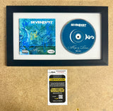 Sevendust (7D) Complete Band Signed “Chapter VII Hope & Sorrow” Framed CD With JSA COA