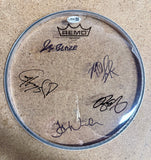 Band The Elevaters Autographed Signed Remo Drumhead JSA COA Jackson Blaze Link