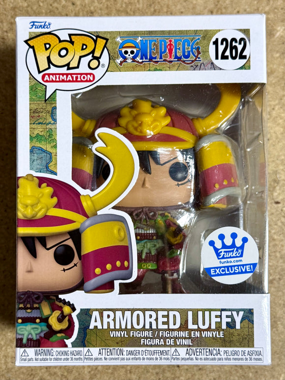 Funko Pop! Animation Armored Luffy #1262 One Piece 2022 Shop Exclusive