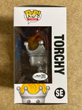 Mike Eruzione 1980 U.S.A. Olympic Gold Captain Signed Torchy Funko Pop! JSA COA