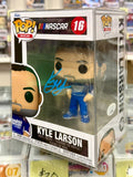 Funko Pop! NASCAR Driver Kyle Larson Hendrick Cars 2022 #16 With JSA COA