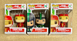 Funko Pop! Movies Turbo Man, Howard & Myron As Dementor Jingle All The Way 2021