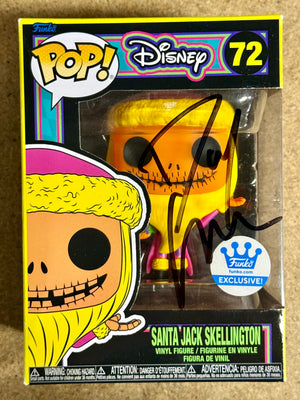 Danny Elfman Signed Santa Jack Skellington Funko Pop! #72 Disney PSA/DNA COA