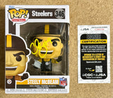 Chris Boswell Signed Pittsburgh Steelers Steely McBeam #346 Funko Pop! JSA COA