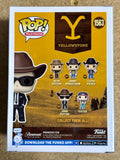 Kevin Costner Signed John Dutton Yellowstone Funko Pop! #1563 With JSA COA