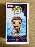 Jeff Goldblum Signed Thor Ragnorak Grandmaster NYCC Vaulted Exclusive Funko Pop! #254 With JSA COA