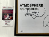 Atmosphere (Slug & Ant) Signed & Framed Southsiders Vinyl Insert With JSA COA