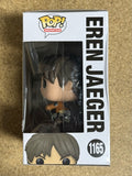 Funko Pop! Animation Eren Jaeger Leaping #1165 Attack On Titan AOT 2022 (Box Dmg)