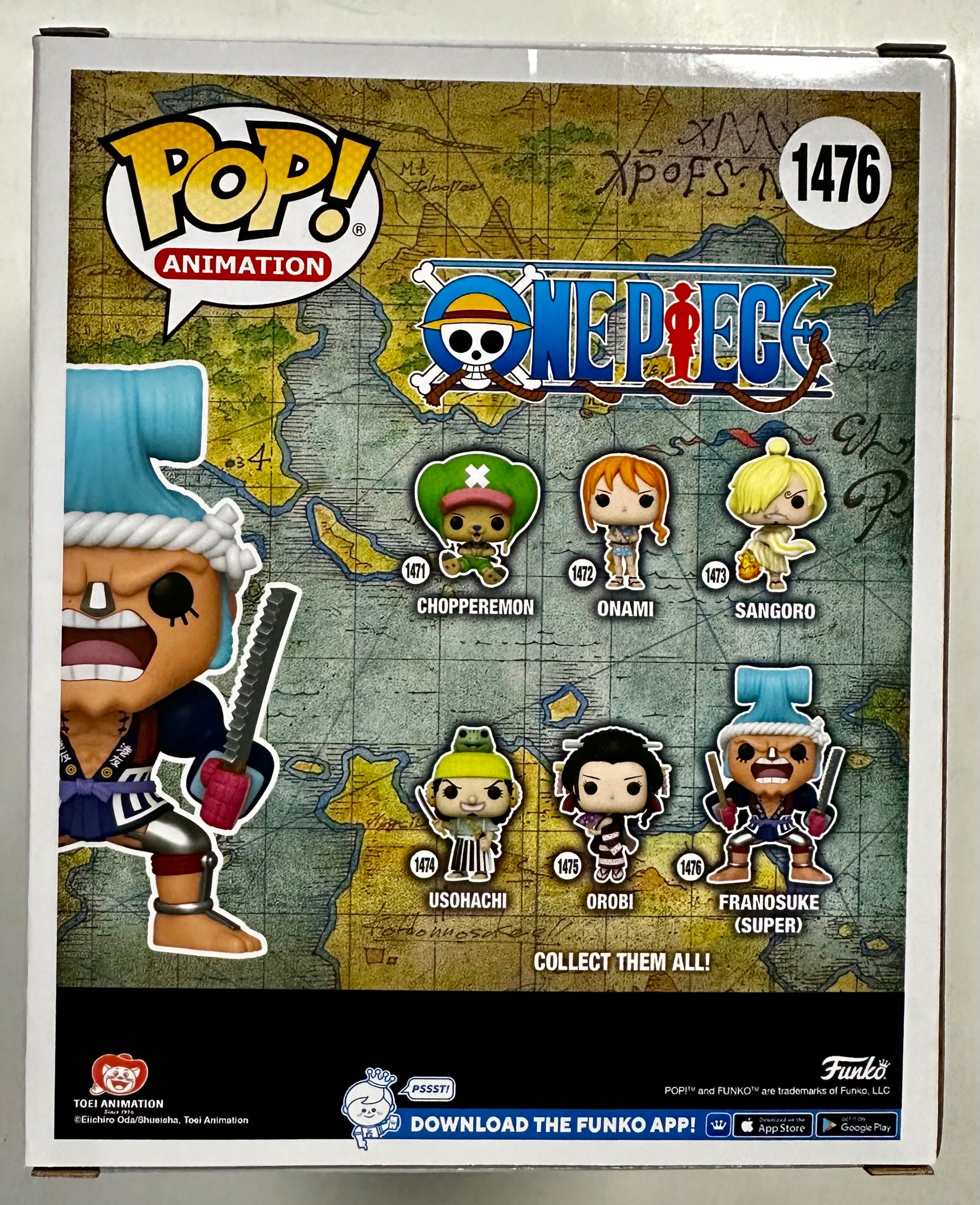 Funko Pop! Animation 6” Franosuke (Wano) #1476 One Piece 2024